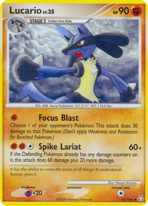 Lucario card image