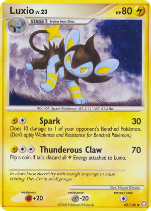 Luxio card image