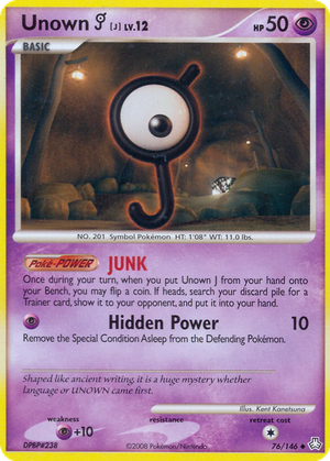 Unown [J] card image