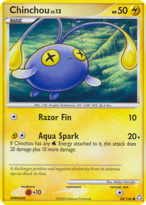 Chinchou card image