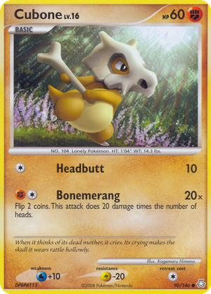 Cubone card image