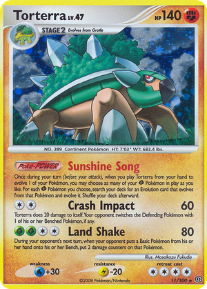 Torterra card image