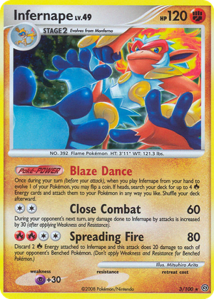 Infernape card image
