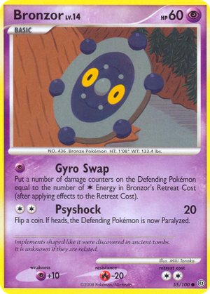 Bronzor card image