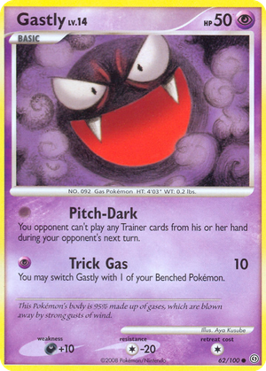 Gastly card image