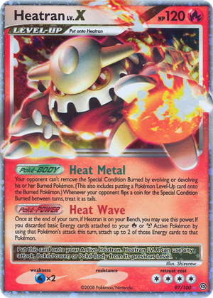 Heatran LV.X card image