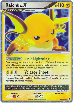 Raichu LV.X card image