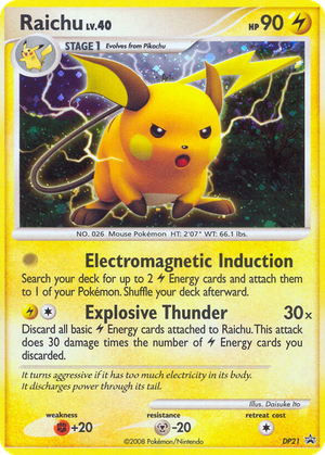 Raichu card image