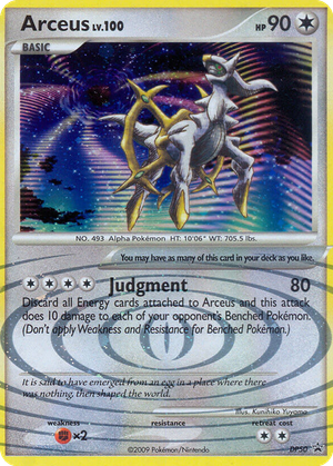 Arceus card image