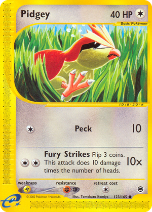 Pidgey card image