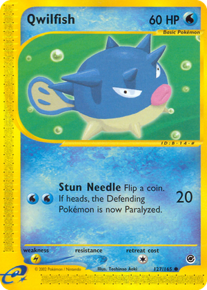 Qwilfish card image