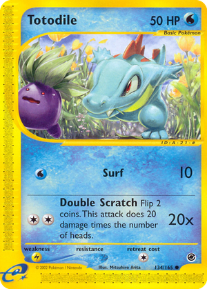 Totodile card image