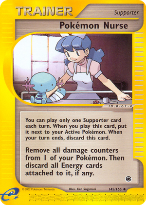 Pokémon Nurse card image
