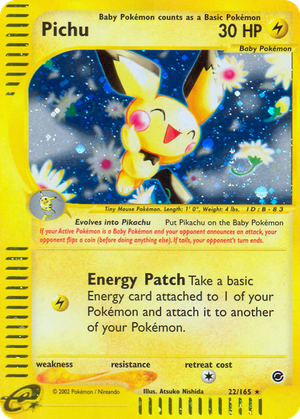 Pichu card image