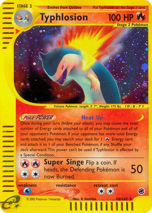 Typhlosion card image