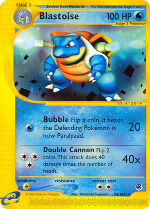 Blastoise card image