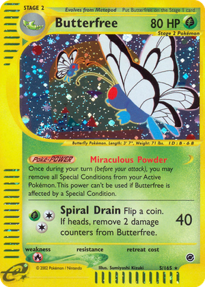 Butterfree card image