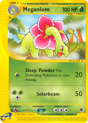 Meganium card image