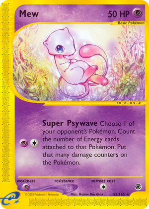 Mew card image