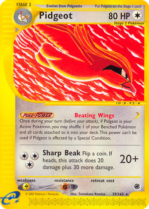 Pidgeot card image