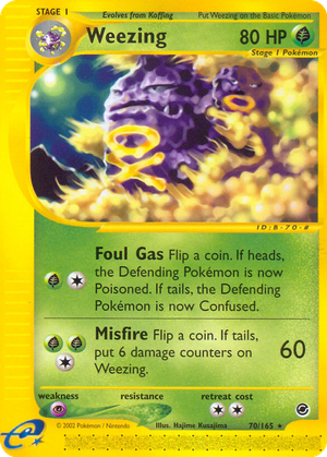 Weezing card image