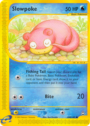 Slowpoke card image