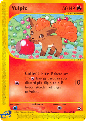 Vulpix card image
