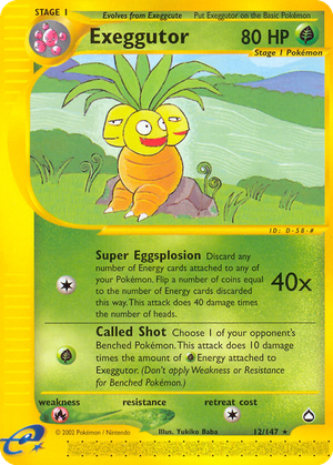 Exeggutor card image