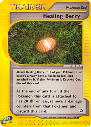 Healing Berry card image