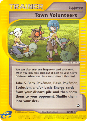 Town Volunteers card image