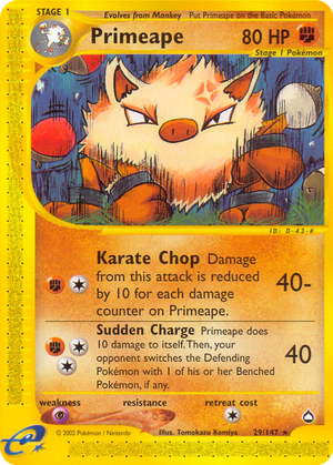Primeape card image