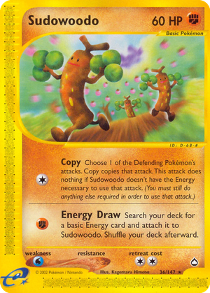 Sudowoodo card image