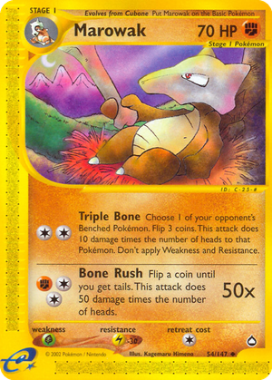Marowak card image