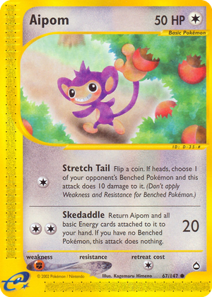 Aipom card image