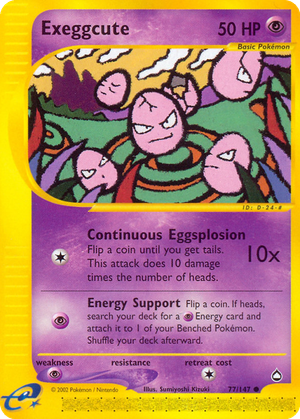 Exeggcute card image