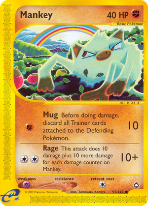 Mankey card image