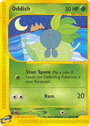 Oddish card image