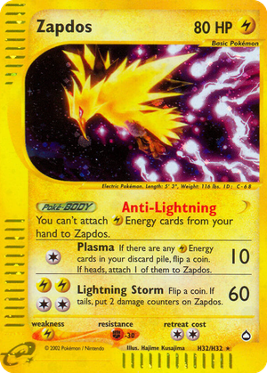 Zapdos card image