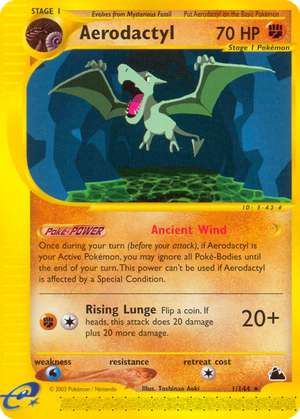 Aerodactyl card image