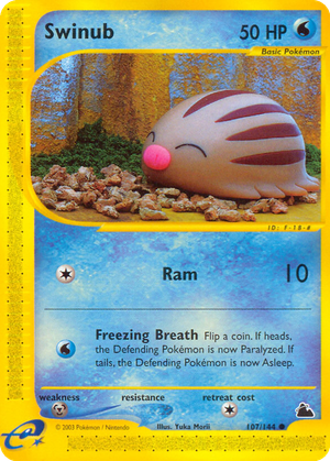 Swinub card image