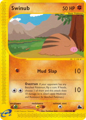 Swinub card image