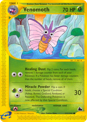 Venomoth card image