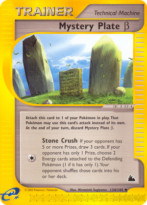 Mystery Plate β card image