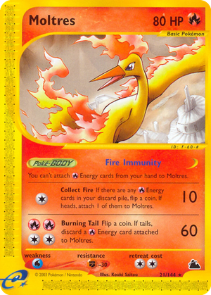 Moltres card image