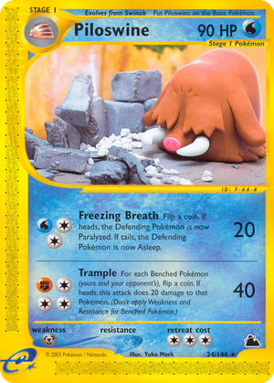 Piloswine card image