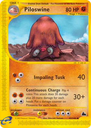 Piloswine card image
