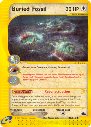 Buried Fossil card image