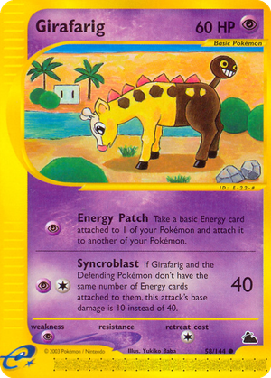 Girafarig card image