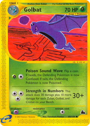 Golbat card image