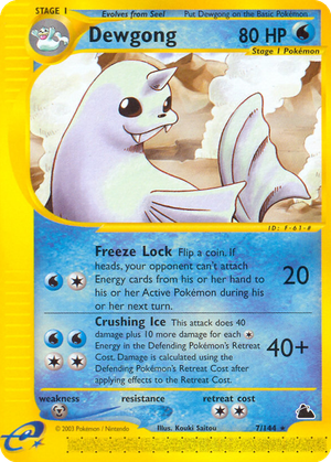Dewgong card image